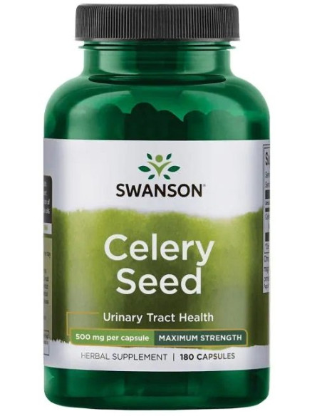 Celery Seed, 500mg - 180 caps | Swanson