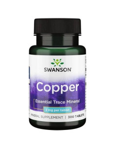 Copper, 2mg - 300 tabs | Swanson