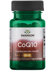 CoQ10, 100mg - 50 softgels | Swanson
