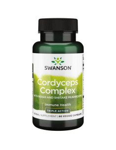 Cordyceps Complex with Reishi and Shiitake Mushrooms - 60...