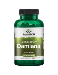 Damiana, 510mg - 100 caps | Swanson