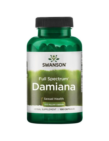 Damiana, 510mg - 100 caps | Swanson