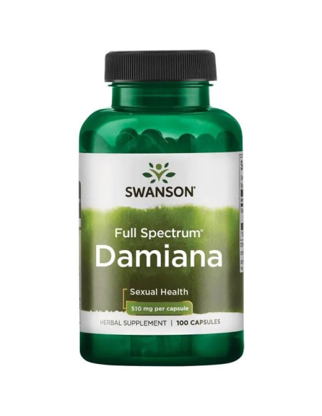 Damiana, 510mg - 100 caps | Swanson
