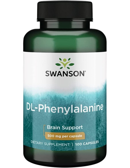 DL-Phenylalanine, 500mg - 100 caps | Swanson
