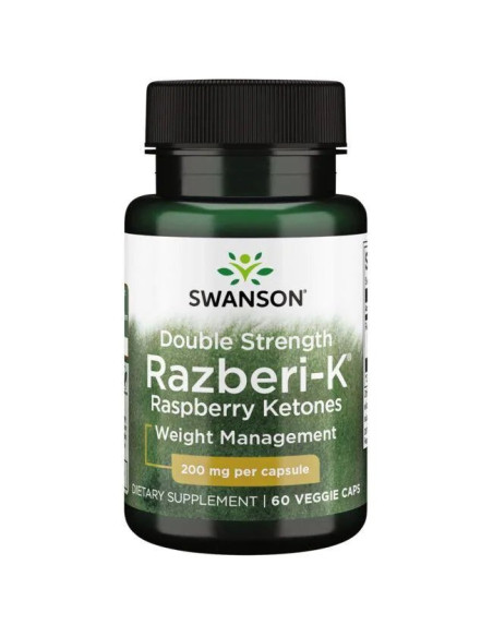 Double Strength Razberi-K, 200mg - 60 vcaps | Swanson