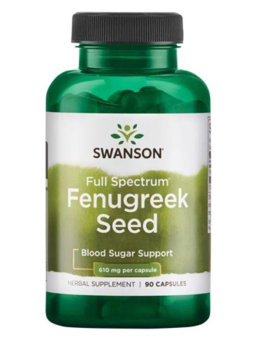 Fenugreek Seed, 610mg - 90 caps | Swanson