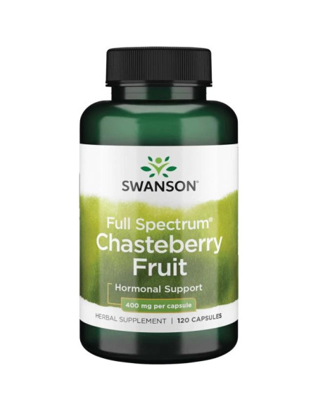 Full Spectrum Chasteberry Fruit, 400mg - 120 caps | Swanson