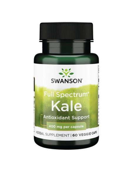 Full Spectrum Kale, 400mg - 60 vcaps | Swanson
