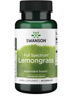 Full Spectrum Lemongrass, 400mg - 60 caps | Swanson