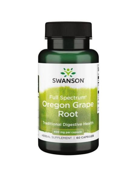 Full Spectrum Oregon Grape Root, 400mg - 60 caps | Swanson