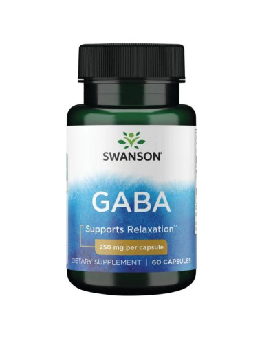 GABA, 250mg - 60 caps | Swanson