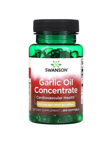 Garlic Oil Concentrate, 500mg - 250 softgels |...