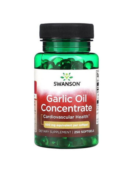 Garlic Oil Concentrate, 500mg - 250 softgels | Swanson