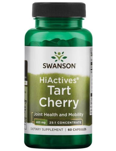 HiActives Tart Cherry, 465mg - 60 caps | Swanson