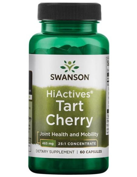 HiActives Tart Cherry, 465mg - 60 caps | Swanson