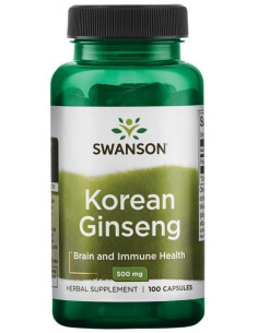 Korean Ginseng, 500mg - 100 caps | Swanson