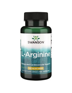 L-Arginine, 500mg - 100 caps | Swanson