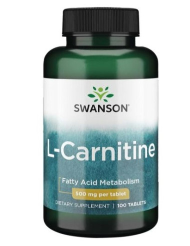 L-Carnitine, 500mg - 100 tabs | Swanson
