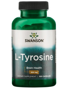 L-Tyrosine, 500mg - 100 caps | Swanson