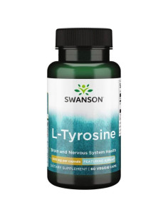 L-Tyrosine, 500mg - 60 vcaps | Swanson