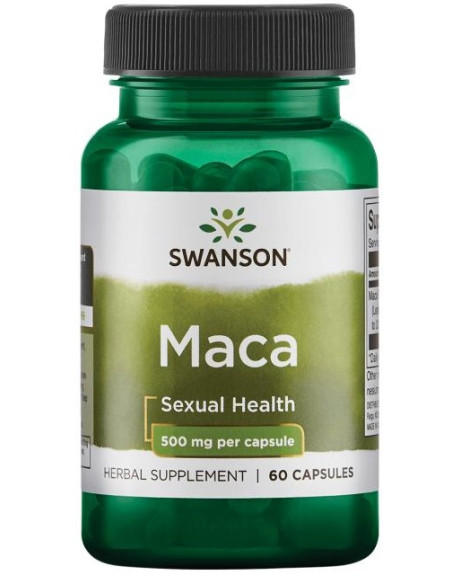 Maca Extract, 500mg - 60 caps | Swanson