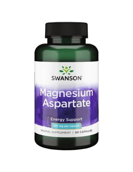 Magnesium Aspartate, 685mg - 90 caps | Swanson