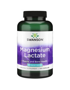 Magnesium Lactate, 84mg - 120 caps | Swanson