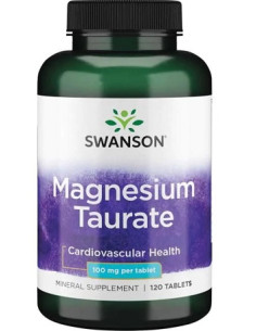 Magnesium Taurate, 100mg - 120 tabs | Swanson