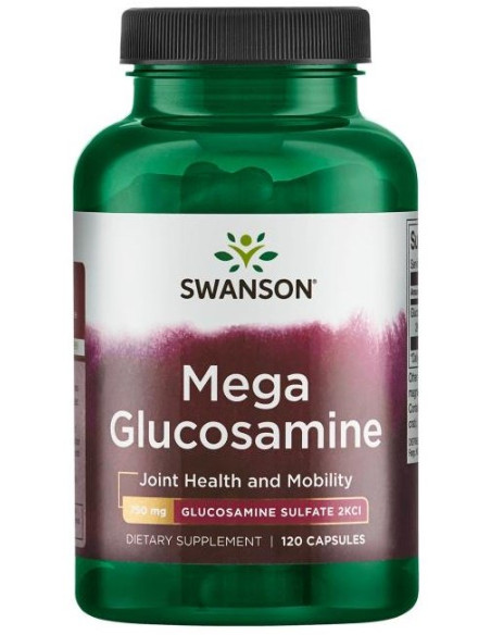 Mega Glucosamine, 750mg - 120 caps | Swanson