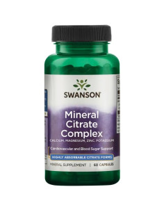 Mineral Citrate Complex - 60 caps | Swanson