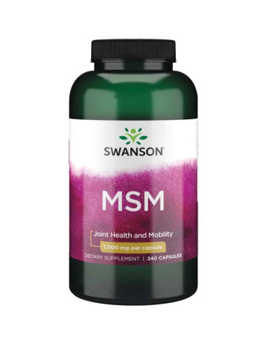 MSM, 1000mg - 240 caps | Swanson