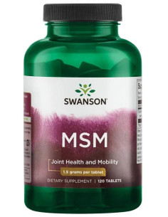 MSM, 1500mg - 120 tabs | Swanson