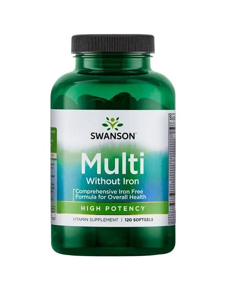 Multi Without Iron - 120 softgels | Swanson