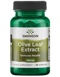 Olive Leaf Extract, 500mg - 60 caps | Swanson