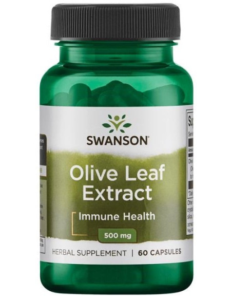 Olive Leaf Extract, 500mg - 60 caps | Swanson