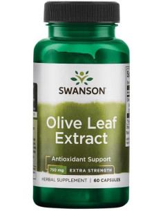 Olive Leaf Extract, 750mg Super Strength - 60 caps | Swanson