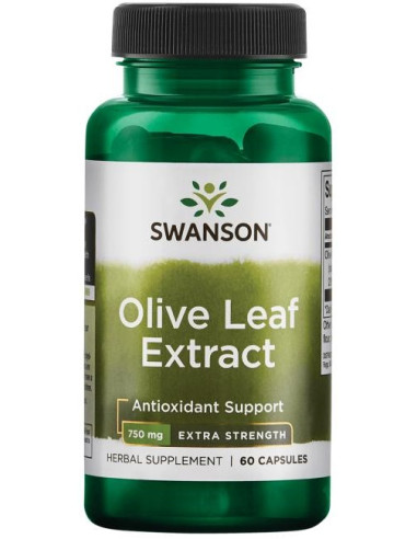 Olive Leaf Extract, 750mg Super Strength - 60...