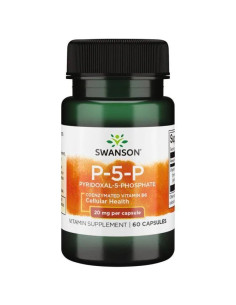 P-5-P (Pyridoxal-5-Phosphate) Coenzymated Vitamin B6,...