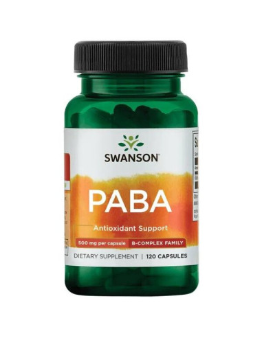 PABA, 500mg - 120 caps | Swanson