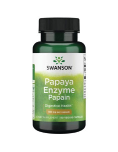 Papaya Enzyme Papain, 100mg - 90 vcaps | Swanson