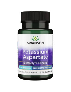 Potassium Aspartate, 99mg - 60 caps | Swanson