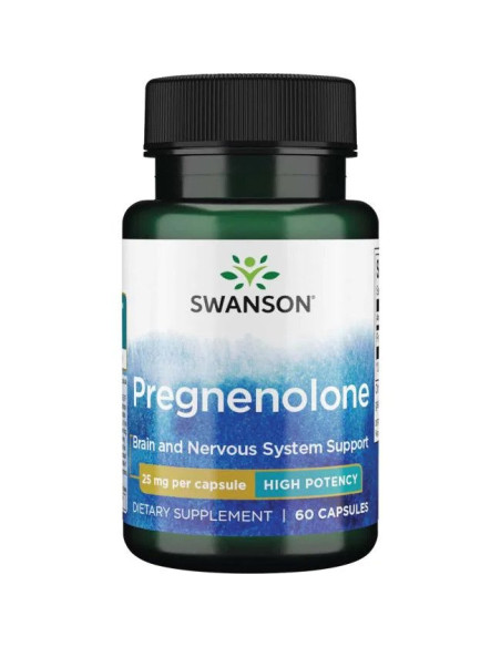 Pregnenolone, 25mg - 60 caps | Swanson