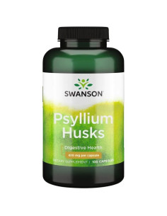 Psyllium Husks, 610mg - 100 caps | Swanson