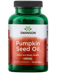 Pumpkin Seed Oil, 1000mg - 100 softgels | Swanson