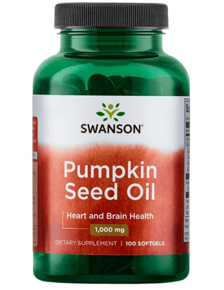 Pumpkin Seed Oil, 1000mg - 100 softgels | Swanson