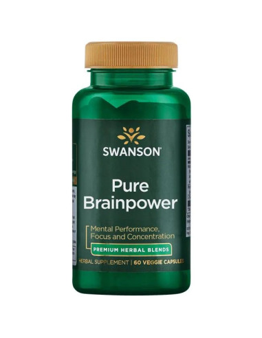 Pure Brainpower - 60 vcaps | Swanson