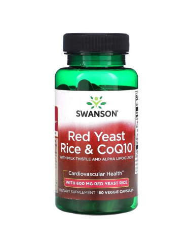 Red Yeast Rice & CoQ10 - 60 vcaps | Swanson