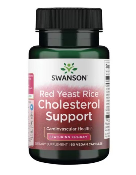 Red Yeast Rice Cholesterol Support - 60 vcaps | Swanson