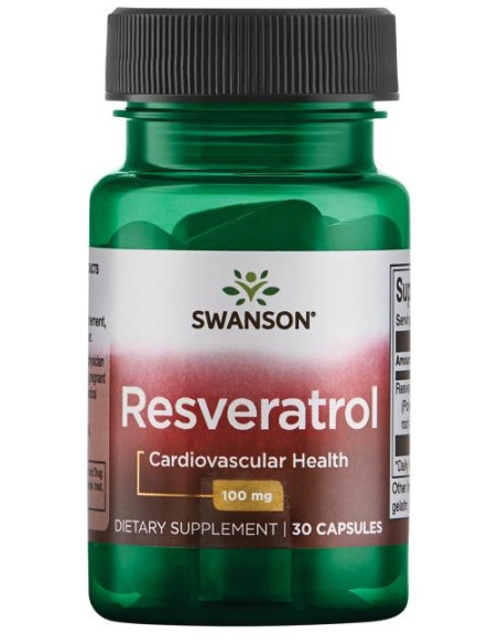 Resveratrol, 100mg - 30 caps | Swanson