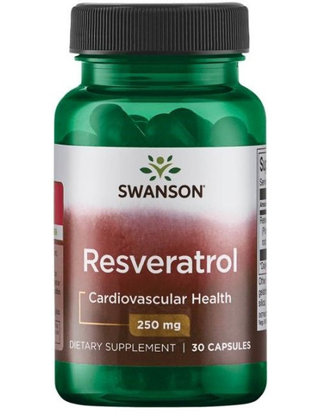 Resveratrol, 250mg - 30 caps | Swanson